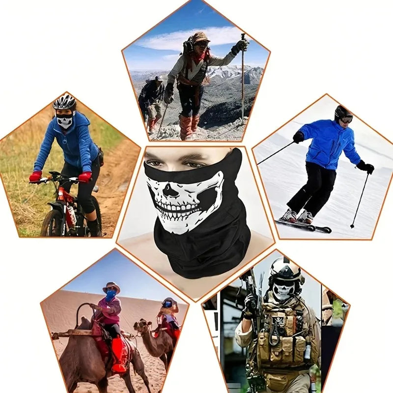 Summer Cycling Face Cover Mask Breathable Neck Gaiter Bandana for Outdoor Sports