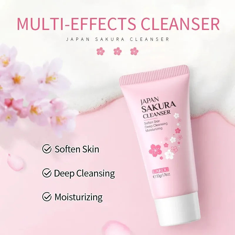 Deep Cleansing Facial Cleanser for All Skin Types - Brightening & Oil Control 50g