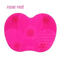 Silicone Makeup Brush Cleaner Pad - Multi-Color, Gentle & Durable