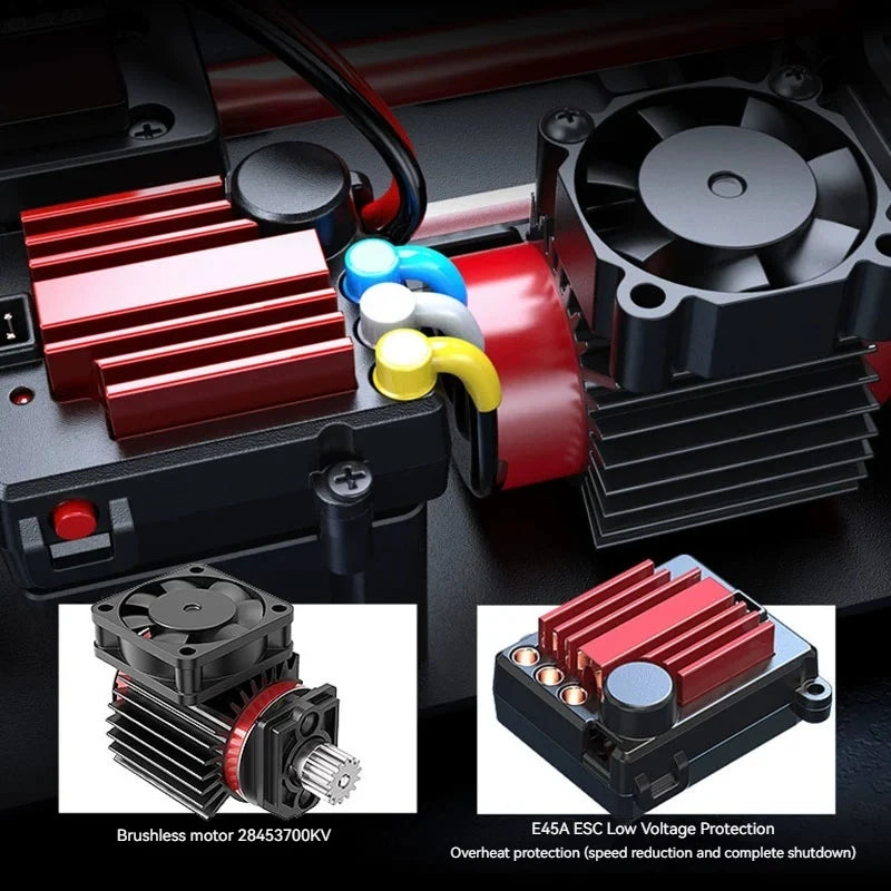 High Speed RC Drift Car with Gyroscope - Electric Toy for Kids, Multiple Colors