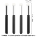 Mini Ink Sponge Applicators 4-Pack for Scrapbooking & Craft Inking