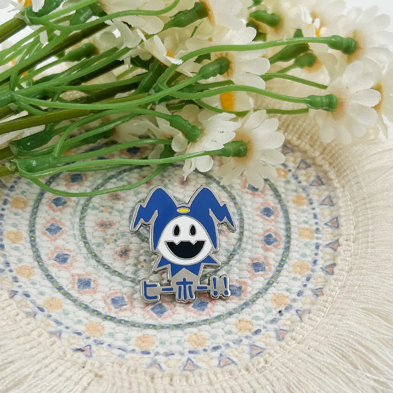 Cute RPG Devil Enamel Pin Badge Jewelry Gamer Fan Accessory