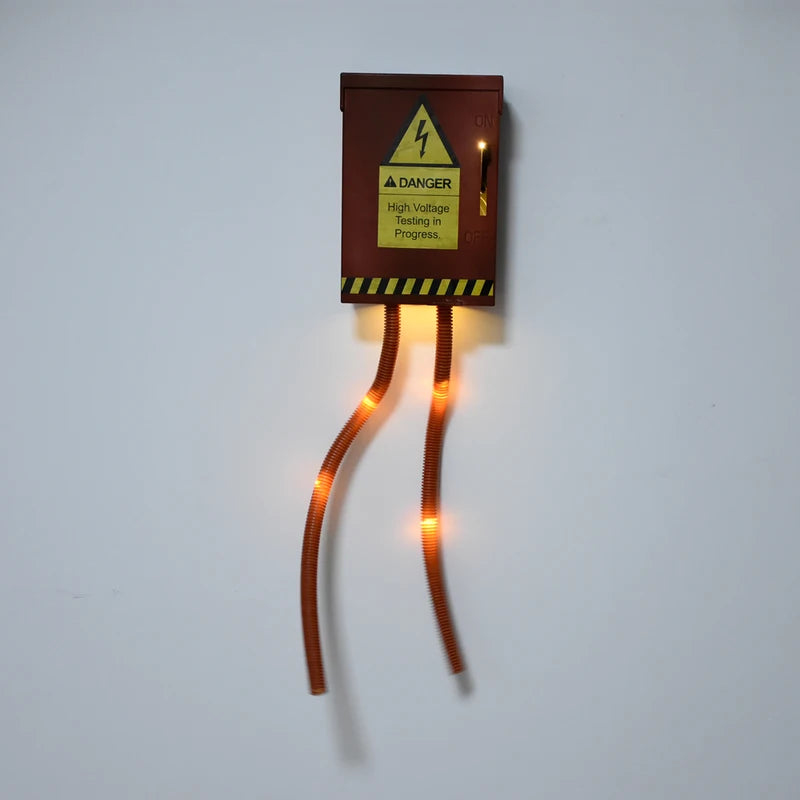 Halloween Hanging Ghost Decoration with Light-Up Eyes for Outdoor Yard Haunted House Party