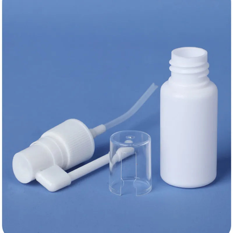 Refillable Nasal Spray Bottles 10ml 20ml 30ml 50ml - Reusable Mist Pump Set