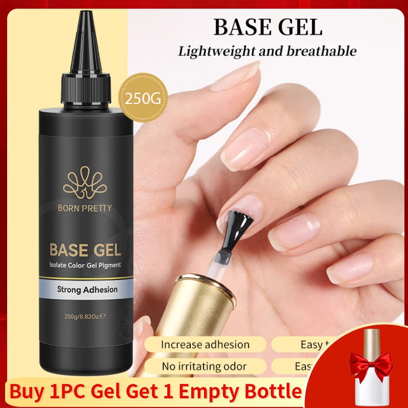 Long Lasting Nail Gel Polish Top Coat Reinforcement UV LED Nail Art Varnish