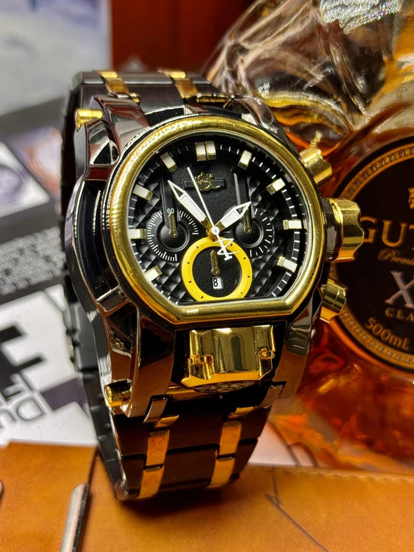 Luxury Men's Punk Style Watch - Unique Design & Durable Street Accessory