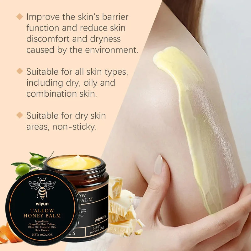 Beef Tallow Face Cream for Moisturizing & Anti-Aging - Nourishing Skin Care