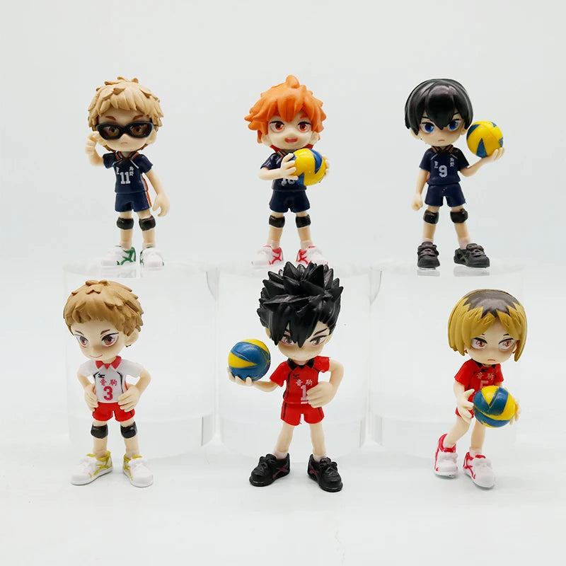 Anime Collectible Figures - Haikyuu!! Hinata & Kageyama 6-8 Piece Set