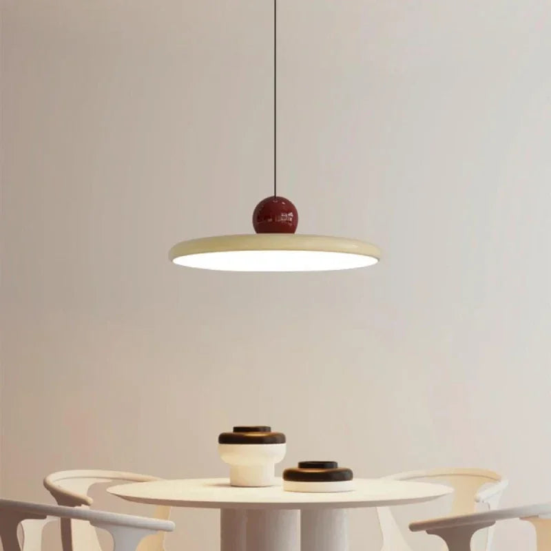Nordic Style Flying Saucer Pendant Light for Living Room & Bedroom - 20/30cm