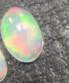Natural Australian Opal Loose Gemstones for Jewelry Making - Blue & Pink Options