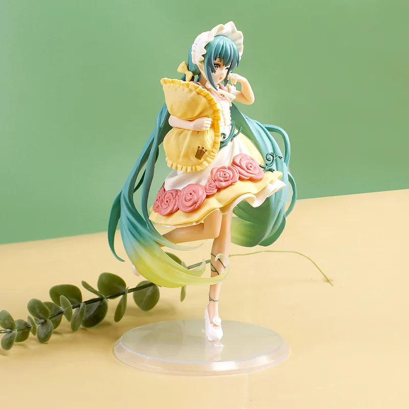 Anime Figure Fairy Mirror Car Ornament - Hatsune Miku Model Decoration Gift