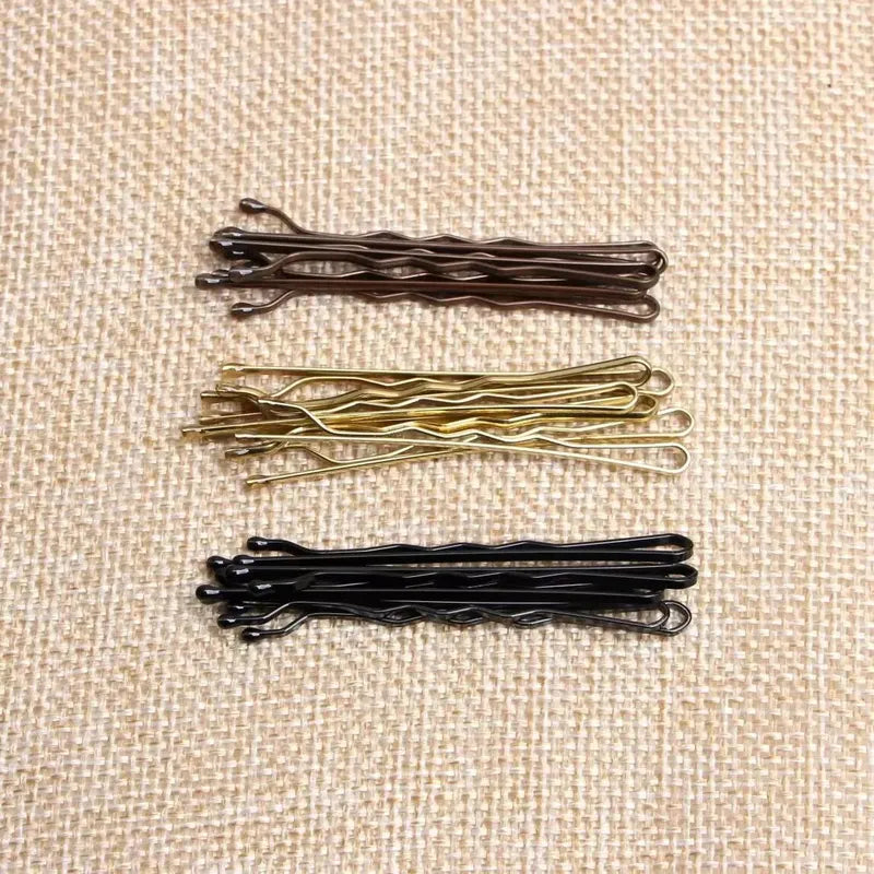50 Pack Women’s U-Shape Hair Clips - Stylish Hairpin Styling Tools in Assorted Colors