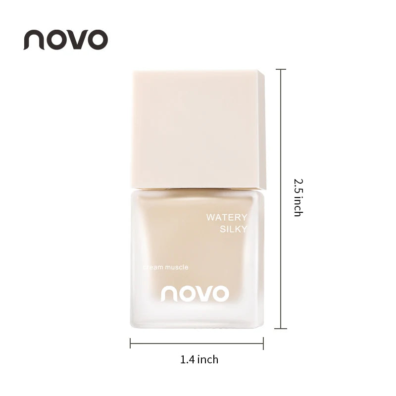Long-Lasting Foundation Makeup with Oil Control & Concealer - Natural Matte Finish