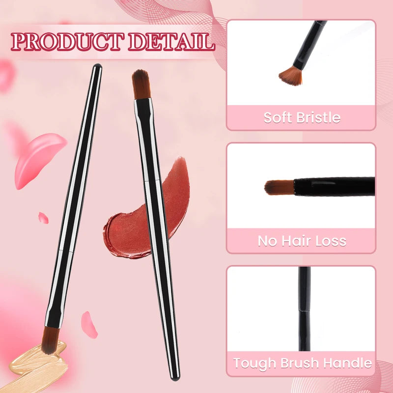 Disposable Lip Brush Gloss Wands Applicator Makeup Tools Set - 50 or 100 pcs
