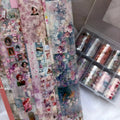 Halloween Nail Foil Transfer Paper 10 Rolls Nail Art Stickers & Decals