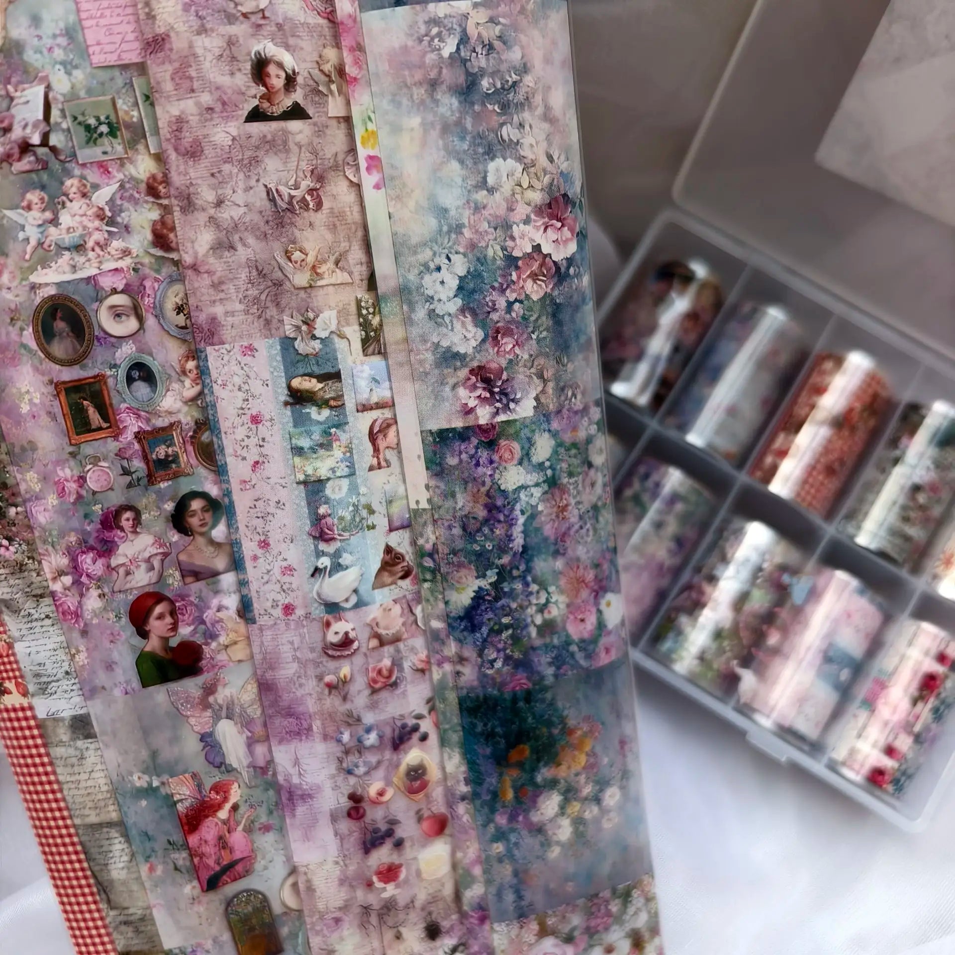 Halloween Nail Foil Transfer Paper 10 Rolls Nail Art Stickers & Decals