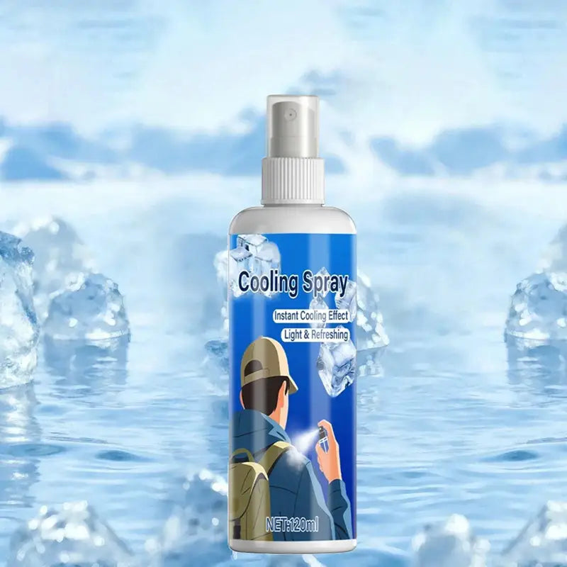 Sports Cold Spray 120ml Instant Cooling Relief for Injuries and Muscles