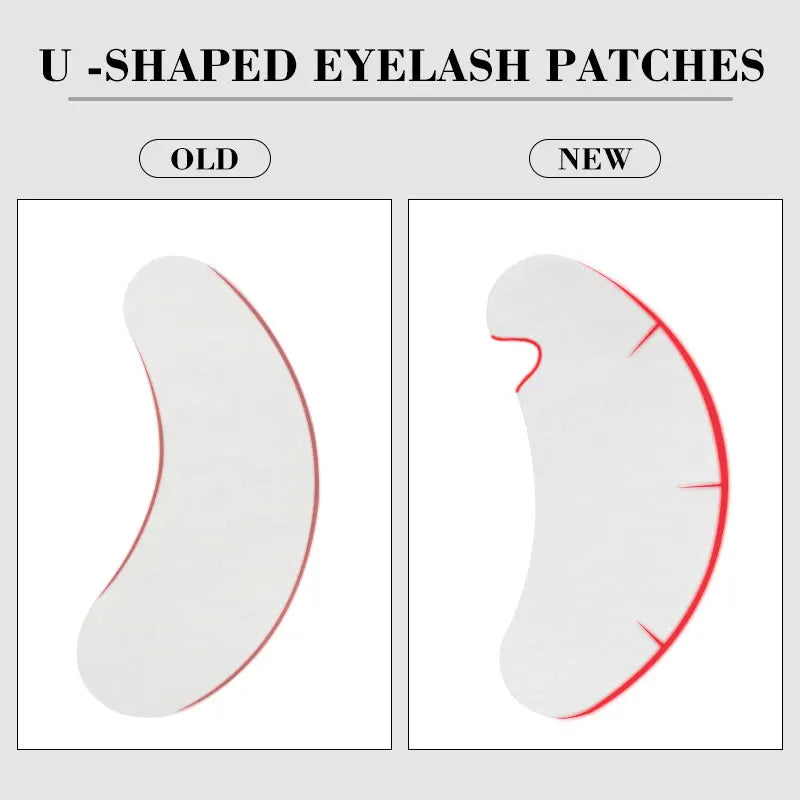 Hydrogel Eye Patches for Eyelash Extensions - Under Eye Pads, 100/500 Pairs