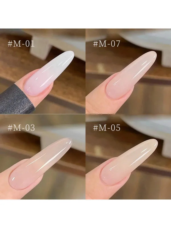 15ML Nude Nail Polish - Variety Colors for Natural, Elegant Nails