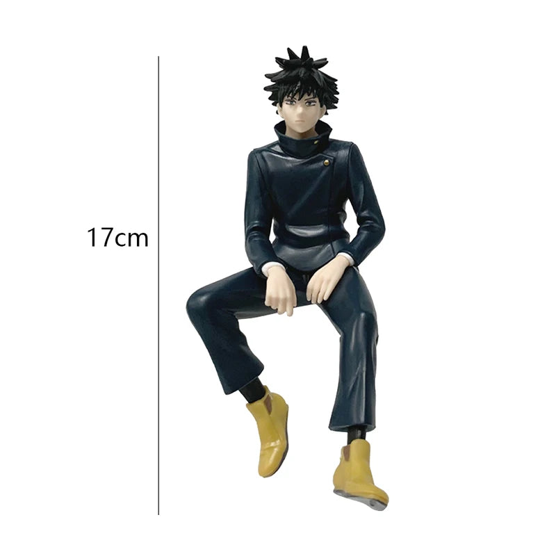 Anime Action Figures Fushiguro Megumi Okkotsu Yuta PVC Collectible Toys - 14-17cm, Multiple Colors