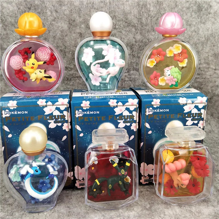 Anime Figures Blind Box Set - Pikachu Eevee Snorlax Toy Collection
