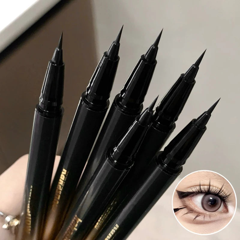 Waterproof Liquid Eyeliner Pen for Women - Quick-Drying, Long-Lasting, Smudge-Proof Makeup Tool