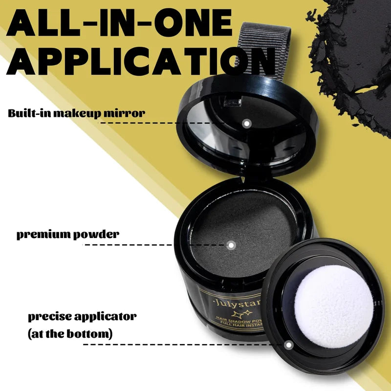 Waterproof Hairline Concealer Powder for Root Touch-Up - Multiple Colors