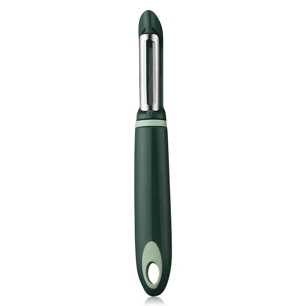 Kitchen Potato Peeler Fruits & Vegetables Planer with Stainless Steel Blade - Multiple Colors