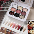 9 Colors Gel Nail Polish Set for Gradient & Stamping - UV & LED Compatible