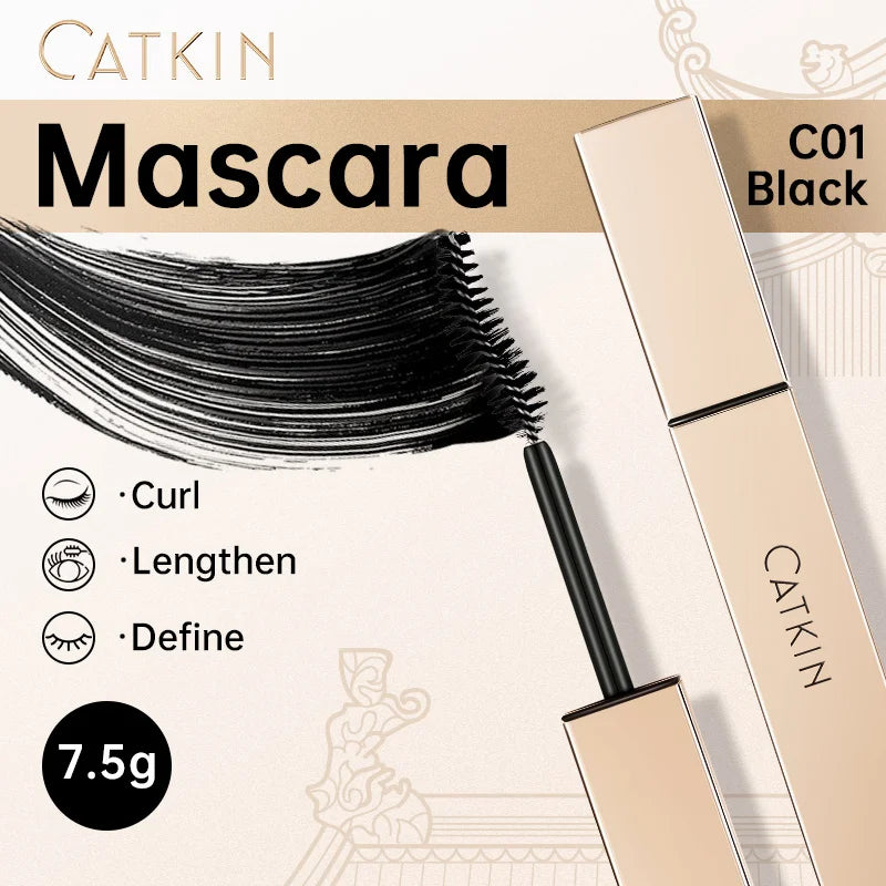 Volumizing Waterproof Black & White Mascara for Longer, Thicker Lashes