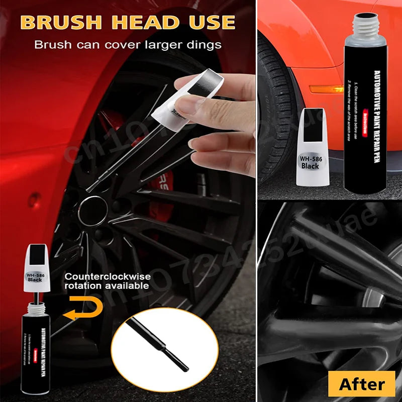 Automotive Touch-Up Paint Pen - Multiple Colors for Car Scratch Repair & Rust Prevention