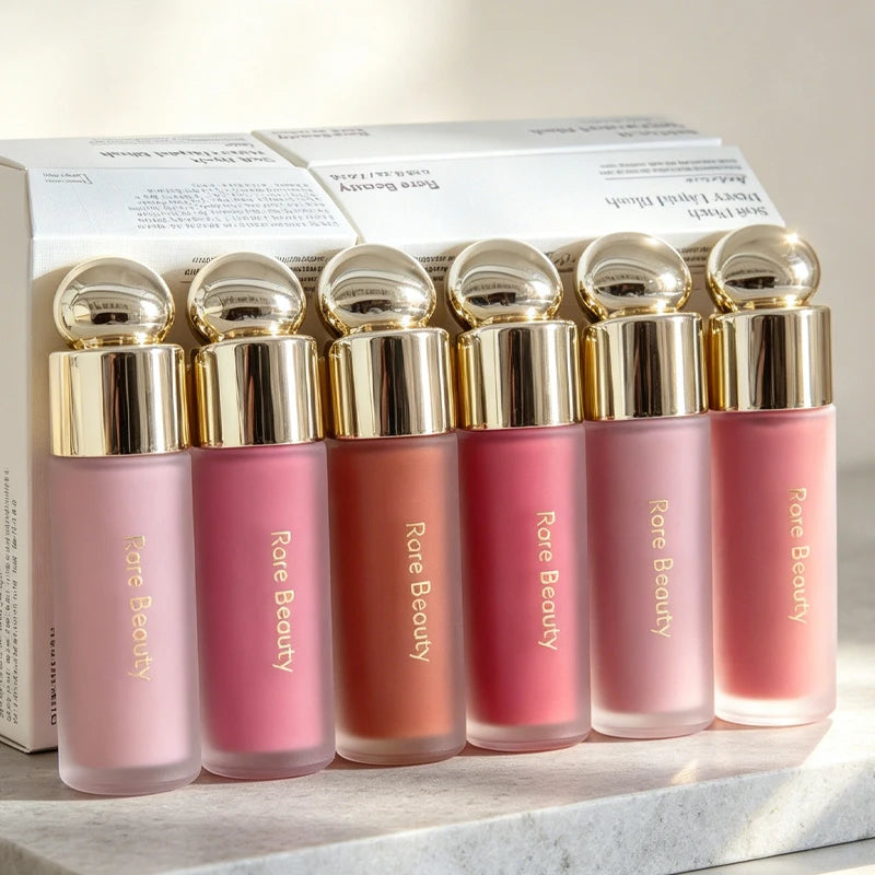 Lightweight Liquid Blush & Contour Palette - Natural, Long Lasting Face Makeup