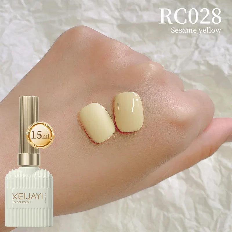 15ml Gel Nail Polish Set - Hybrid Semi-Permanent UV/LED Soak Off Varnish