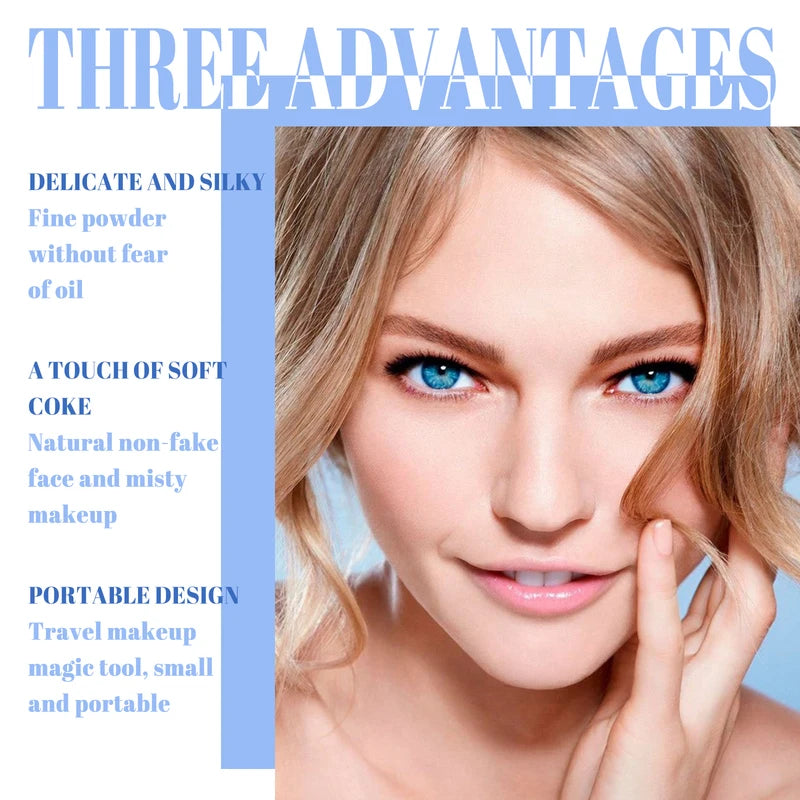 Matte Face Setting Powder Oil Control Waterproof Loose Powder for Oily Skin