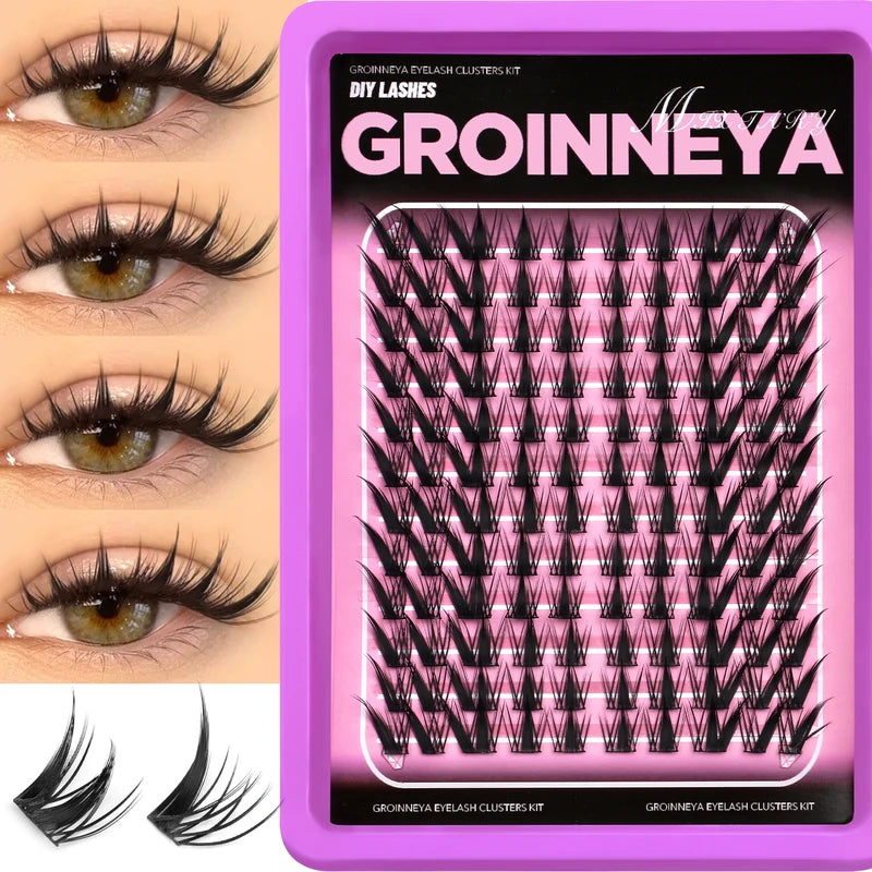 DIY Lash Clusters Mixed Tray for Natural & Dramatic Eye Looks