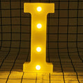 16cm LED Letter Light for Home Decor Battery Operated Warm Lighting