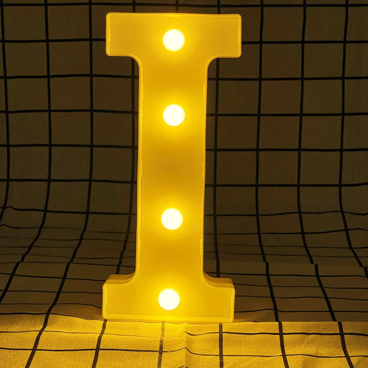 16cm LED Letter Light for Home Decor Battery Operated Warm Lighting