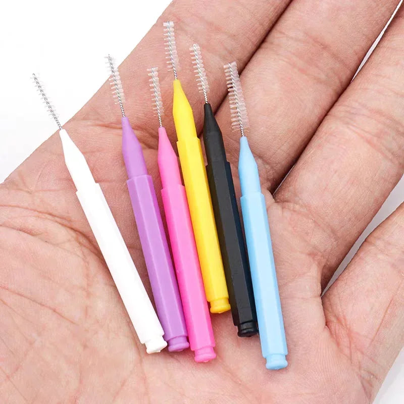 Disposable Eyebrow & Eyelash Brush Applicators Set - Makeup & Lash Extension Tools