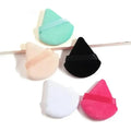 Triangular Makeup Sponge Puffs Set - Soft Skin-Friendly Cosmetic Tools for Home & Travel