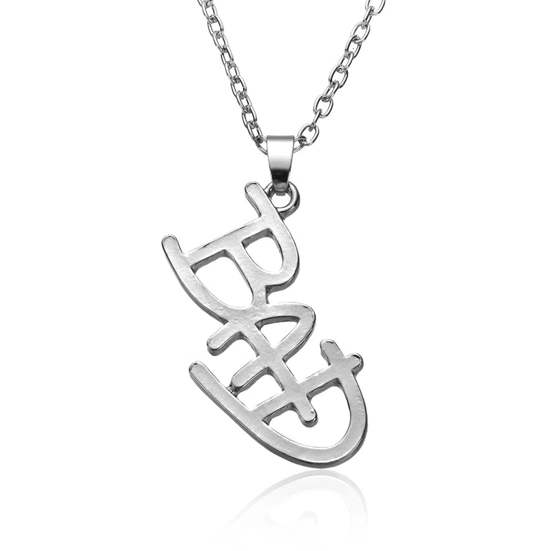 Michael Jackson BAD Necklace Rock Roll Pendant Punk Jewelry Unisex Gift