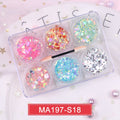 Long Lasting Body Glitter Gel Sequins for Face Hair & Body Prom Party Mermaid Scales