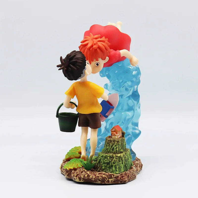Anime Ponyo Action Figure 15cm Collectible Model for Kids and Fans