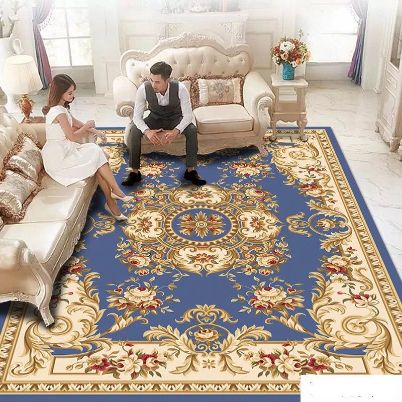 Luxury Large Area Rugs for Living Room & Bedroom - Non-Slip, Easy to Clean