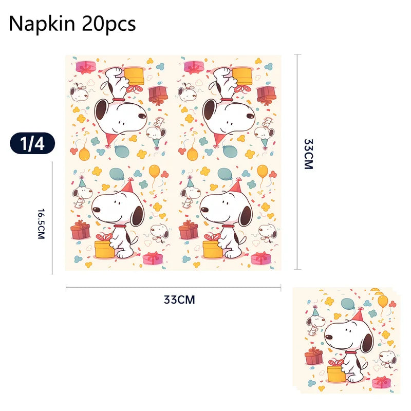 Party Decorations Set for Birthdays and Events – Includes Plates, Banners, Cake Toppers & More