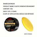 Car Interior Maintenance Wax for Dashboard, Leather, Tires & Sofa Care