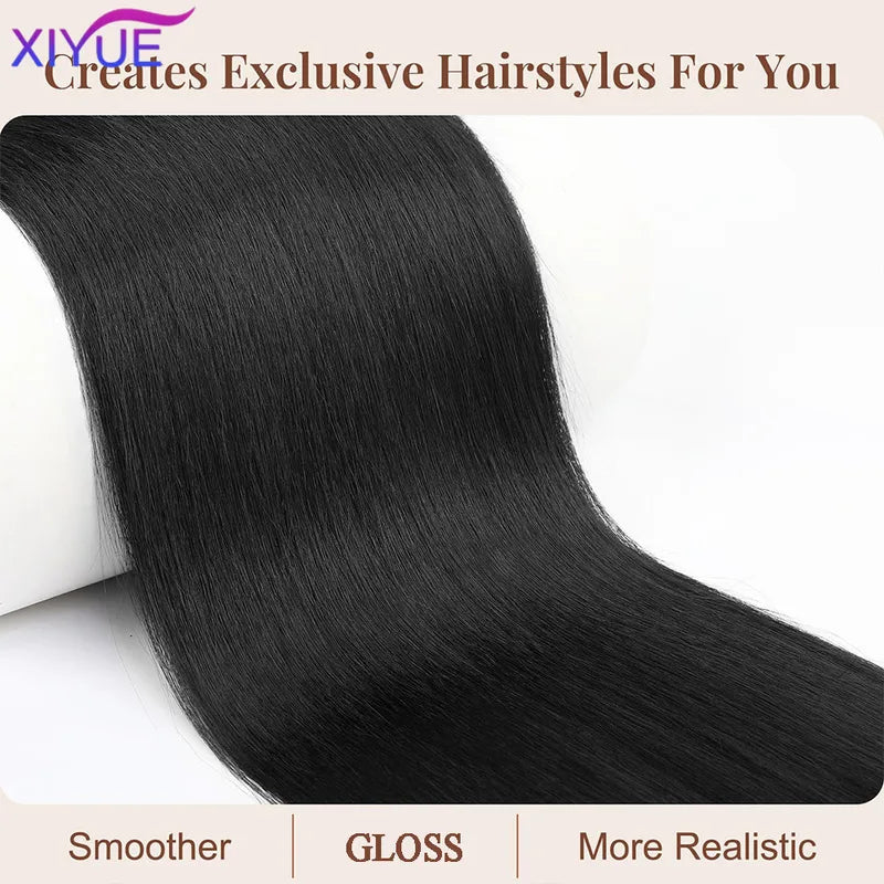 28 Inch Synthetic Ponytail Hair Extension Wavy Curling Hair Wrap for Women & Girls