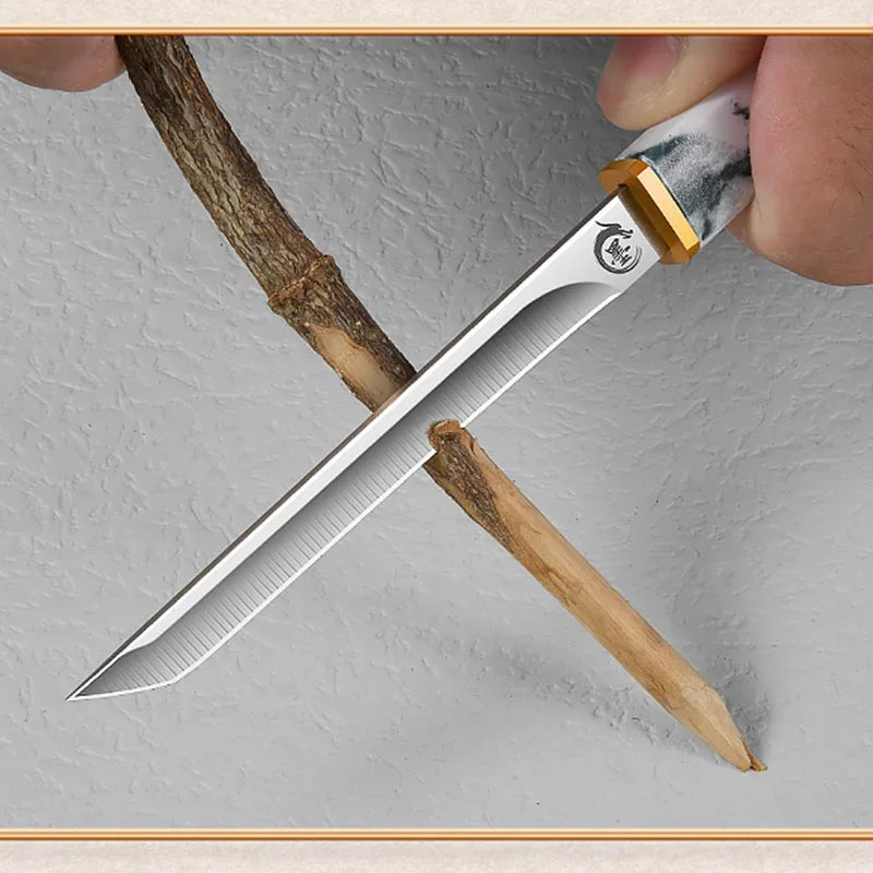 Barbecue Utility Knife for Meat Fish Fruit - Sharp Kitchen Boning & Butcher Knife