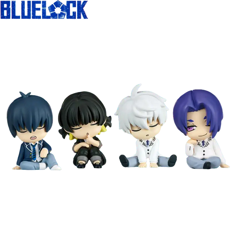 Anime Action Figures Set - Isagi Yoichi, Nagi Seishiro, Bachira, Meguru, Mikage, Reo - 4 Pack Collectible Toys