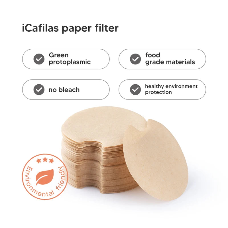 Reusable Coffee Capsule Paper Filter for Bosch Tassimo Machines - Disposable & Eco-Friendly