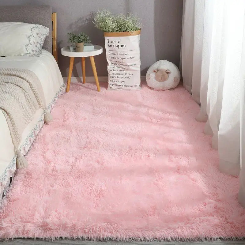 Kids Bedroom Carpet Soft Fluffy Rug for Children’s Room Living Room Decor